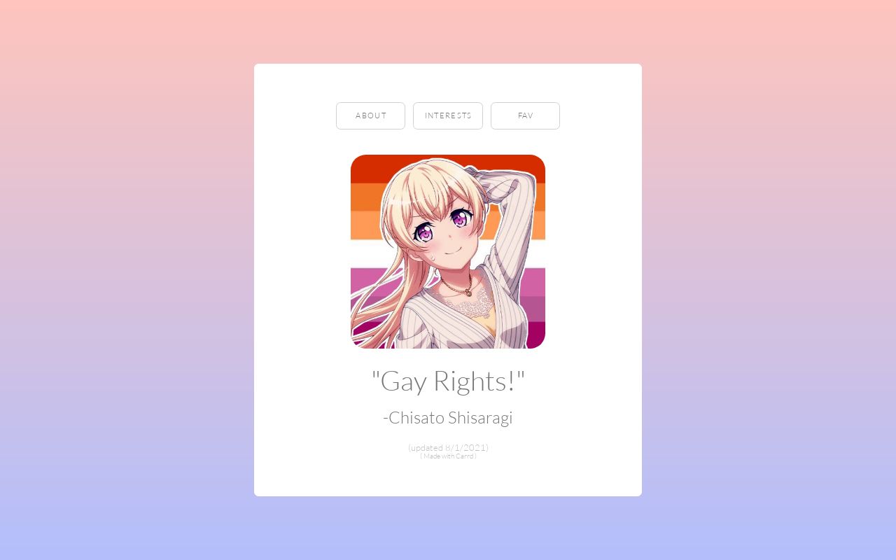 Carrd profile picture for @broccoli